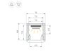 Профиль Arlight SL-MINI-10-3000 BLACK (Алюминий) 064316