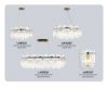 Настенный светильник Ambrella Light High Light Crystal LH31257