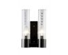 Бра Crystal Lux OTONO AP2 BLACK CHROMIUM/TRANSPARENTE