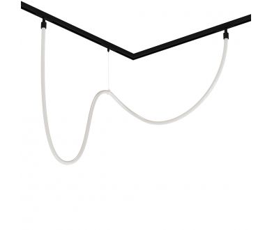 Магнитный трековый светильник Arte Lamp Loop A4910PL-1BK