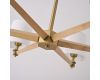 Люстра на штанге ImperiumLoft Stavra Jorgenson White/Light Wood 203575-26