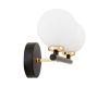 Бра Lumina Deco Marsiada LDW 6033-2 BK+F.GD