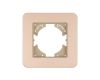 Рамка алюминиевая на 1 пост Arlight FRM-AKIRY-SFAL-1-GD 049686