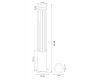 Ландшафтный светильник Arte Lamp Thuban A1080PA-1BK