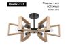 Люстра на штанге Arte Lamp Brussels A8030PL-6BK