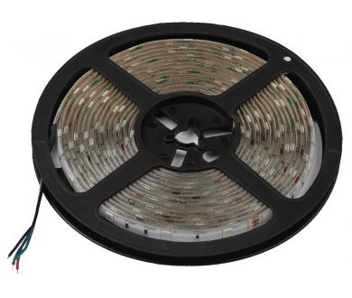 Светодиодная лента Эра 12В 5050 7,2Вт/м RGB 5м IP65 LS5050-7,2-30-12-RGB-IP65-2year-5m KU-5050AD-30D-RGB Б0044121