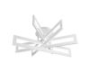 Потолочный светодиодный светильник iLedex Stalker 9082-R800-X 128W WH