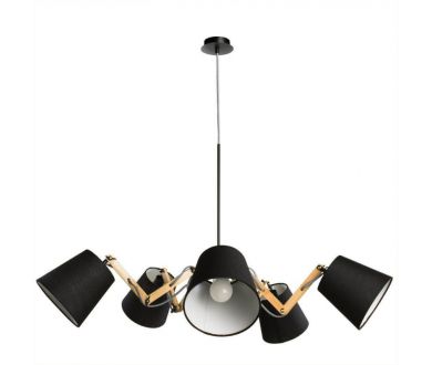 Подвесная люстра Arte Lamp Pinocchio A5700LM-5BK