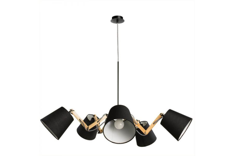 Подвесная люстра Arte Lamp Pinocchio A5700LM-5BK