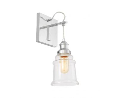 Купить Бра Lumina Deco Moletti LDW 6844-1 CHR+PR Бра Lumina Deco Moletti LDW 6844-1 CHR+PR