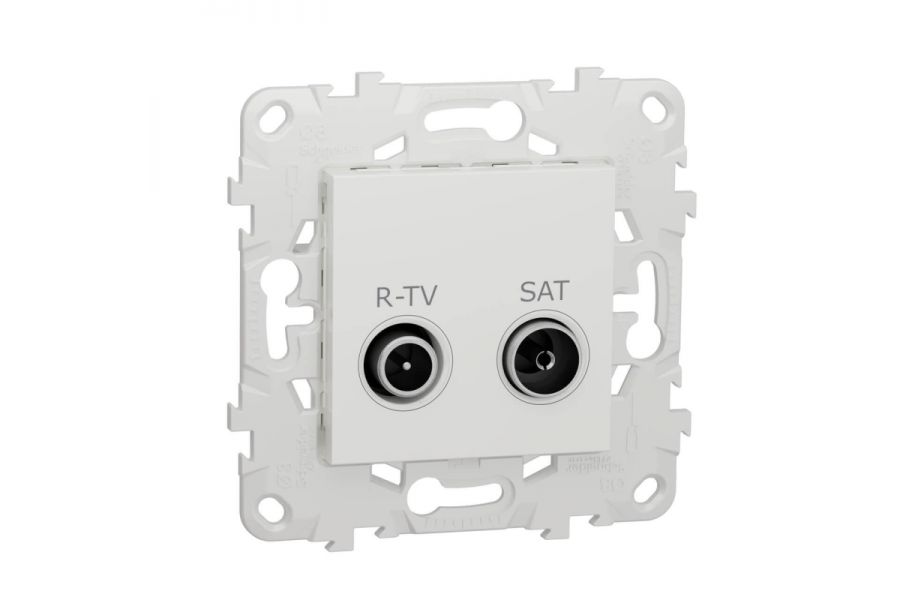 Розетка R-TV/SAT оконечная Schneider Electric Unica New NU545518