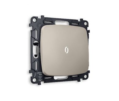 Комплект механизма 1-кл выключателя с подсветкой Ambrella Volt Omega MO362015