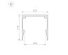 Профиль Arlight WPH-FLEX-2020-1000 ANOD (Алюминий) 062627