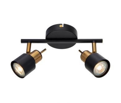 Спот Arte Lamp Almach A1906PL-2BK