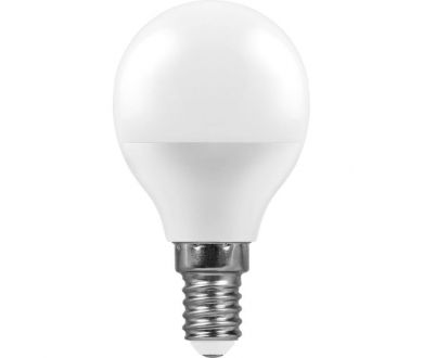 Купить Лампа светодиодная Feron E14 11W 2700K Шар Матовая LB-750 25946 Лампа светодиодная Feron E14 11W 2700K Шар Матовая LB-750 25946