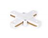 Коннектор Х-образный однофазный Ambrella Light Track System GL7082
