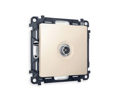 Комплект механизма TV розетки оконечной 50-870 MHz 1dB Ambrella Volt Alfa MA333010