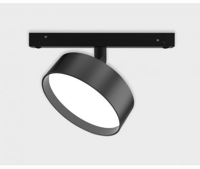 Трековый магнитный светильник Italline Atom IT012-5028 black 3000K