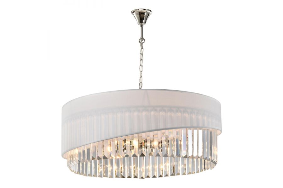 Подвесная люстра iLamp Casa P9508-6 Nickel