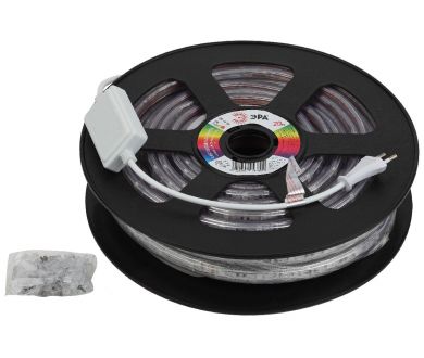 Светодиодная лента Эра 220В 5050 7,2Вт/м RGB 20м IP67 LS5050-7,2-30-220-RGB-IP67-20m Б0043096