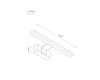 Подсветка для зеркал Nowodvorski Cezanne Led S White 10683