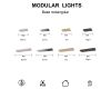 Основание потолочное 8L Mantra Modular Light Florones 9386