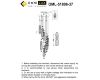 Каскадная люстра Omnilux Vepri OML-51806-37