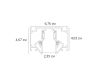 Шинопровод магнитный Arte Lamp Linea-Accessories A473206