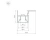 Алюминиевый профиль Arlight FOLED-CEIL-SIDE-3000 044856