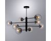 Люстра на штанге Arte Lamp Segin A3566PL-8BK