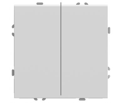 Переключатель двухклавишный Stekker RSW10-5107-01 Эмили 49869