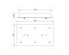 Основание потолочное 8L Mantra Modular Light Florones 9387