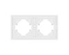 Рамка пластиковая на 2 поста Arlight FRM-TENDO-PL-2-WH 053839