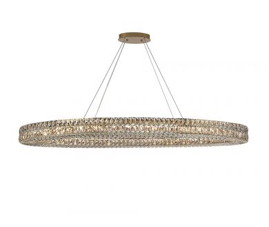 Подвесные люстры Newport 8550/160 C oval gold polished М0071311