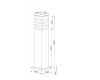 Ландшафтный светильник Arte Lamp Heather A4416PA-1BK