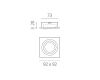 Встраиваемый светильник MR16 Lightstar Singo Base 011615