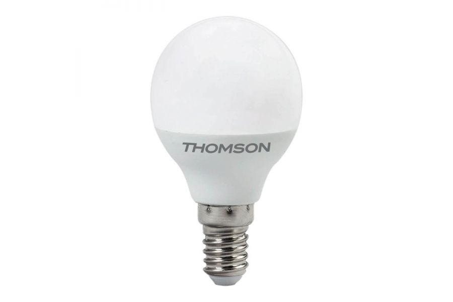 Лампа светодиодная Thomson E14 4W 3000K шар матовый TH-B2101