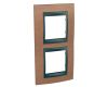 Рамка 2-постовая вертикальная Schneider Electric Unica Top MGU66.004V.2M2