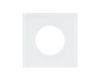 Рамка стеклянная на 1 пост Arlight FRM-GLARE-GC-1-WH 043832