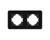 Рамка на 2 поста алюминиевая Arlight FRM-AKIRY-AL-2-BK 049725
