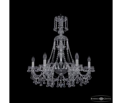 Подвесная люстра Bohemia Ivele Crystal 1409/6/240/XL-75 Ni