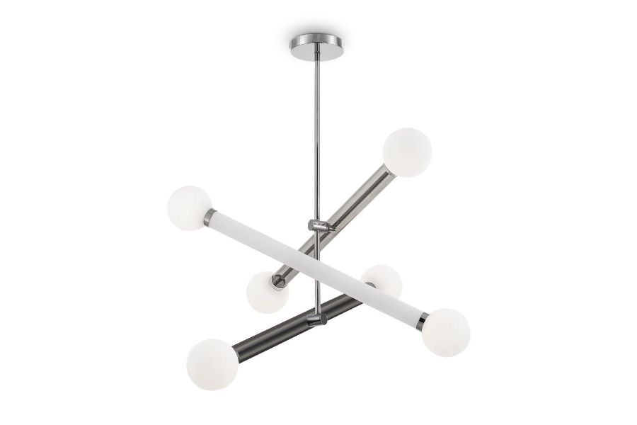 Люстра на штанге Freya Cross FR5381PL-06CH