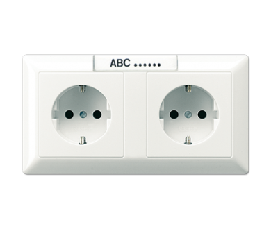 Розетка Schuko Jung AS1522NAWW