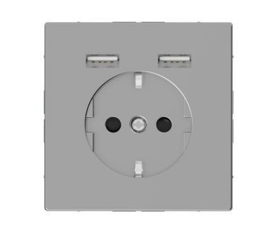 Розетка компьютерная USBx2 Schneider Electric Merten D-Life MTN2366-6036