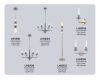 Подвесной светильник Ambrella Light High Light Ceramo Modern LH53121