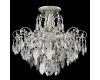 Потолочный светильник Crystal Lux ESMIRALDA PL4 SILVER