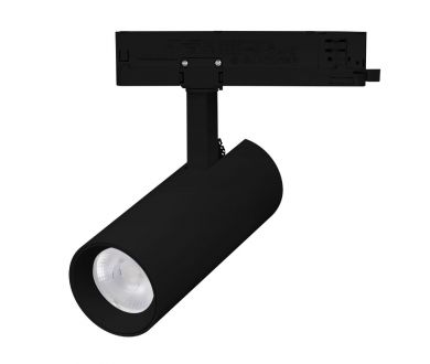 Трековый однофазный светильник Arlight LGD-GERA-2TR-R60-15W Warm3000 (BK, 24 deg, 230V) 055065