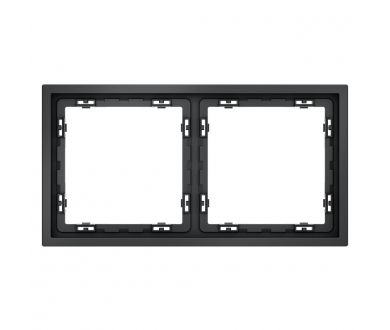 Рамка на 2 поста Voltum S70 VLS100207 (графит)