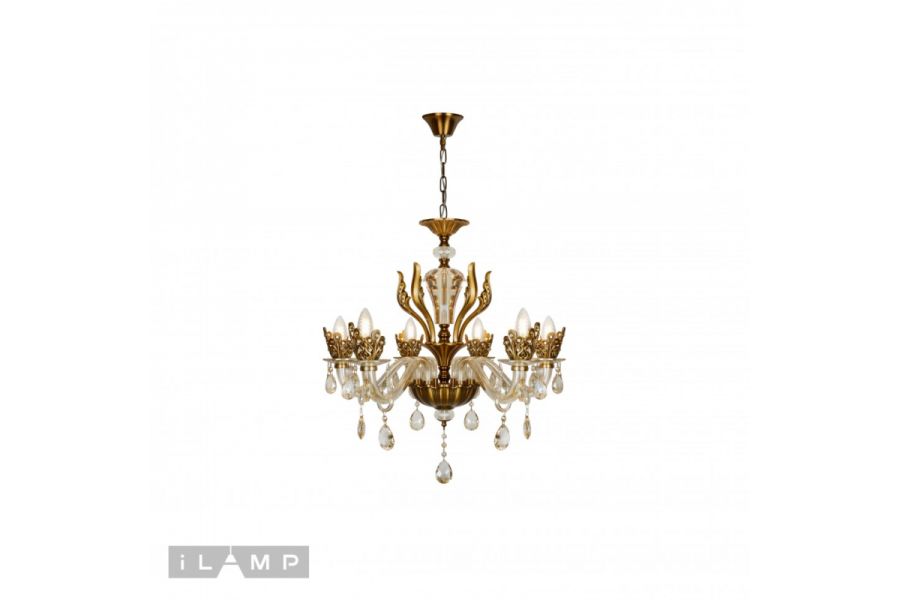 Подвесная люстра iLamp Asia 61078-6 BR