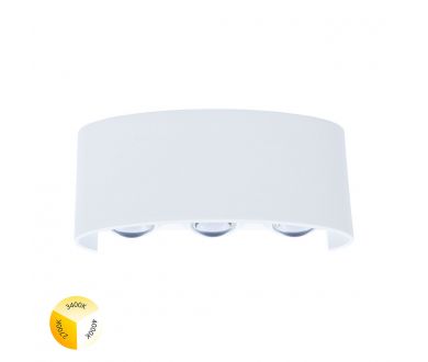 Уличный настенный светильник Arte Lamp Bosto A3722AL-6WH